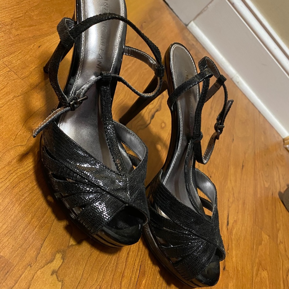 Black formal heel